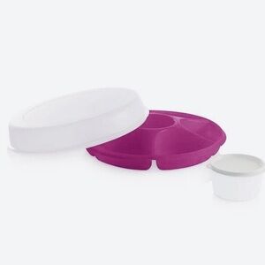 Tupperware Serving Center Set-Magenta